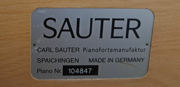 Piano SAUTER 120 R2 – Image 9